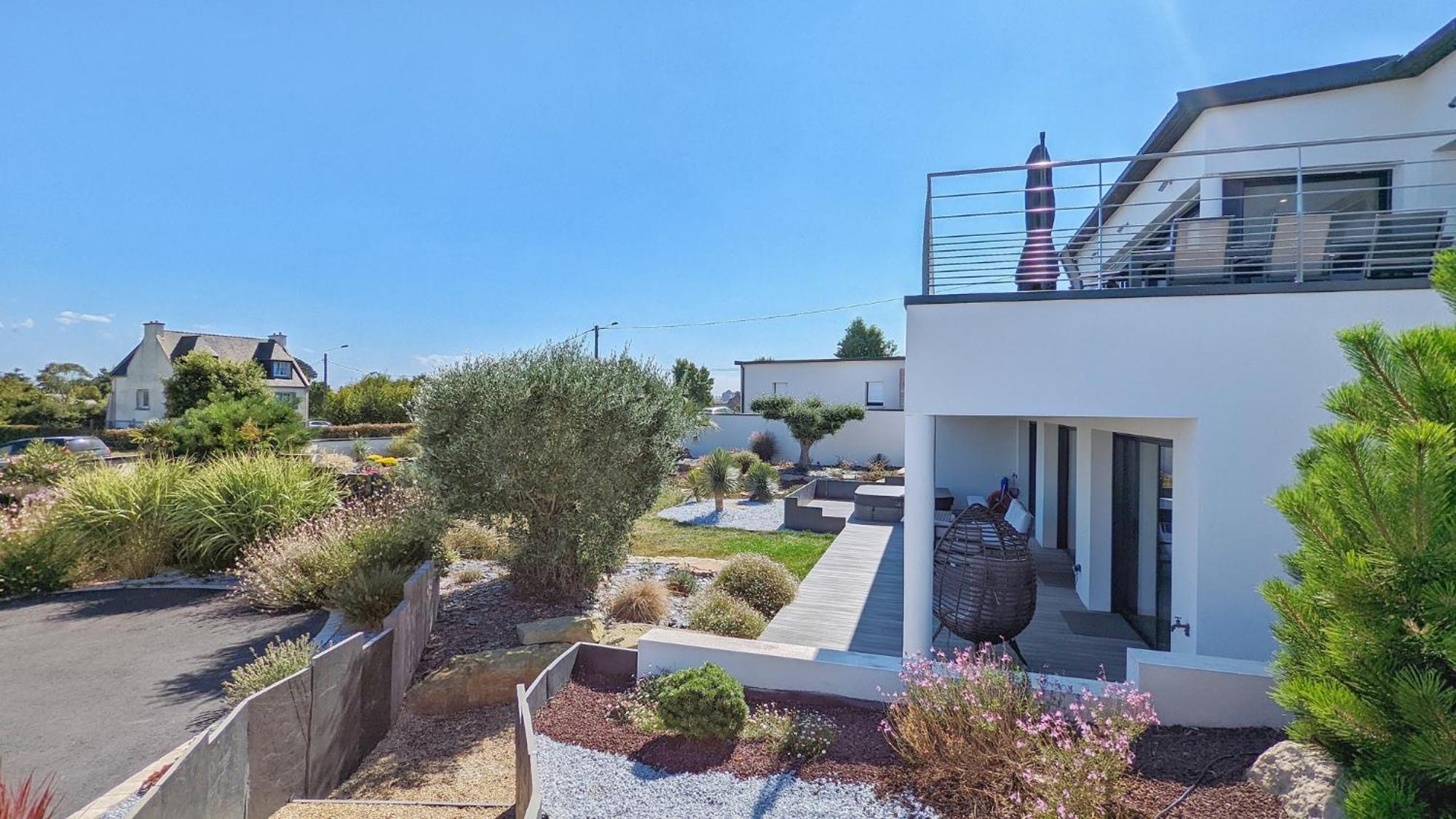 La Villa de Kerdanet Carantec Bagian luar foto